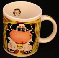 Black & White COW Holstein Jersey Dairy Coffee Mug
